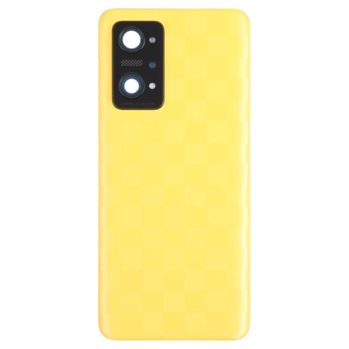 Pour Realme GT Neo 3T couvercle arrière de batterie d'origine avec couvercle d'objectif de caméra (jaune) SH71YL857-06