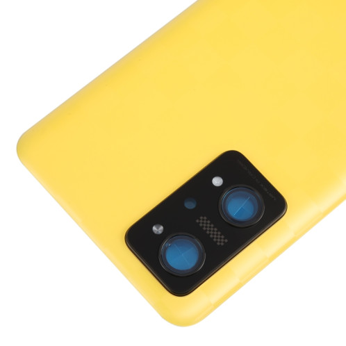 Pour Realme GT Neo 3T couvercle arrière de batterie d'origine avec couvercle d'objectif de caméra (jaune) SH71YL857-06