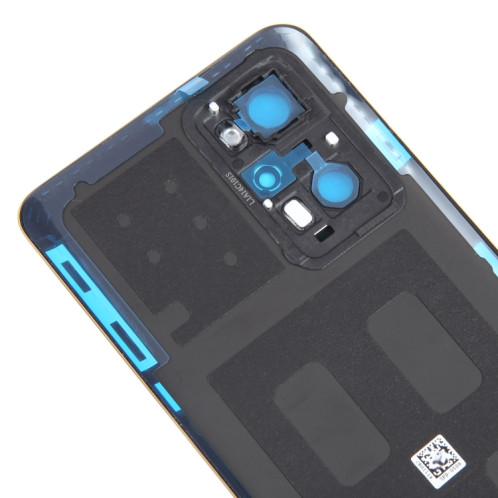 Pour Realme GT Neo 3T couvercle arrière de batterie d'origine avec couvercle d'objectif de caméra (jaune) SH71YL857-06