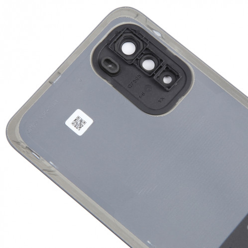 Pour Nokia G60 Couvercle arrière de batterie d'origine avec couvercle d'objectif d'appareil photo (noir) SH81BL1997-06
