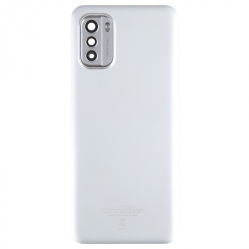 Pour Nokia G60 Couvercle arrière de batterie d'origine avec couvercle d'objectif d'appareil photo (argent) SH81SL1479-06