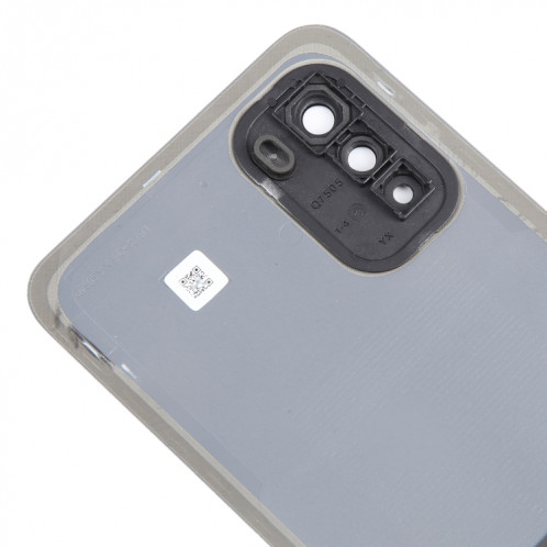 Pour Nokia G60 Couvercle arrière de batterie d'origine avec couvercle d'objectif d'appareil photo (argent) SH81SL1479-06