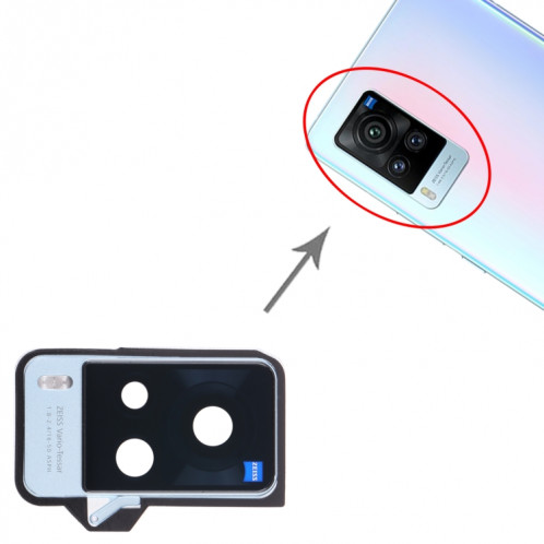Pour vivo X60 Pro Couverture d'objectif d'appareil photo d'origine globale (Bleu) SH684L170-04