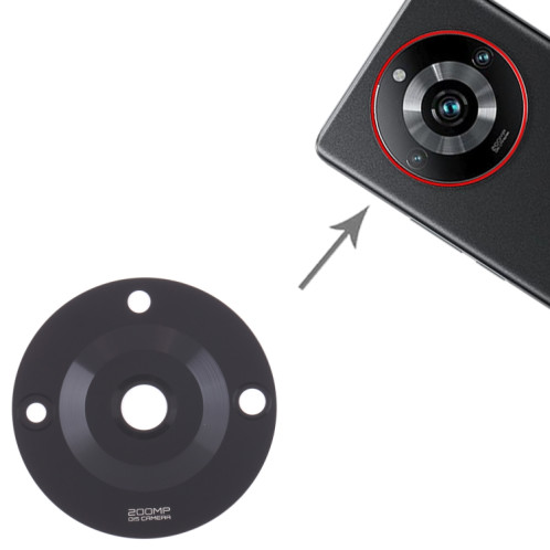 Lentille de caméra arrière 10 pièces pour Realme 11 Pro+ (noir) SH688B1365-04