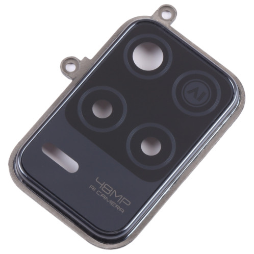 Pour Realme 8 5G Couvercle d'objectif d'appareil photo d'origine (noir) SH689B844-04