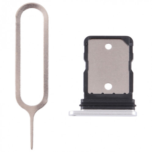 Pour Google Pixel 7 Plateau de carte SIM d'origine avec broche SIM (argent) SH694S1294-04