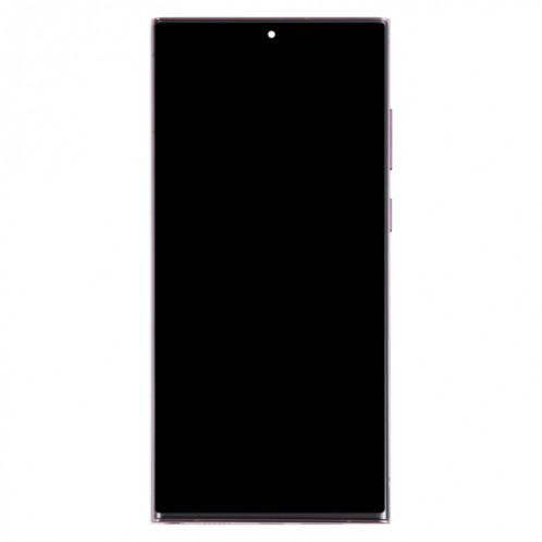 Pour Samsung Galaxy S22 Ultra 5G SM-S908B Édition UE OLED Écran LCD Numériseur Assemblage complet avec cadre (Violet) SH698P1441-07