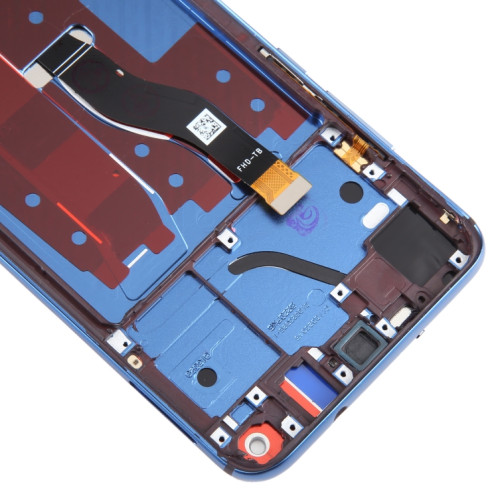 Pour Honor View 20 Ensemble complet de numériseur d'écran LCD d'origine avec cadre (bleu) SH764L269-07