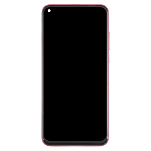 Pour Honor View 20 Ensemble complet de numériseur d'écran LCD d'origine avec cadre (rouge) SH764R296-07
