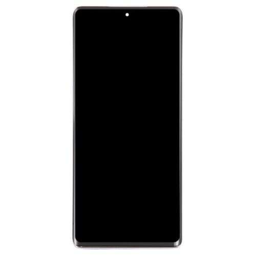 Pour Honor X9A écran LCD d'origine numériseur assemblage complet avec cadre (argent) SH766S226-07