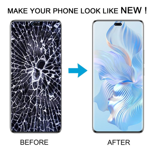 Pour Honor 80 Pro écran LCD d'origine numériseur assemblage complet avec cadre (noir) SH768B485-07
