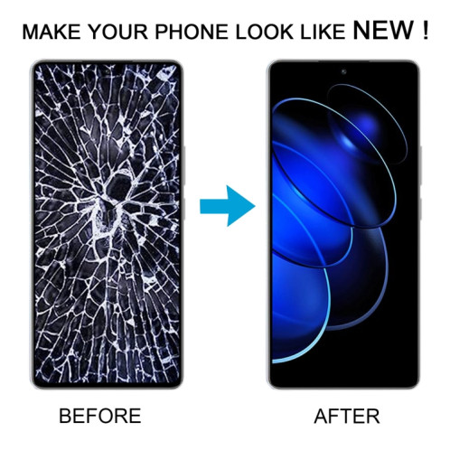 Pour Honor 80 GT Écran LCD d'origine numériseur assemblage complet avec cadre (noir) SH769B1587-07