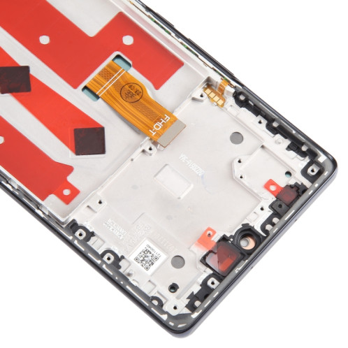Pour Honor 80 SE Écran LCD d'origine numériseur assemblage complet avec cadre (noir) SH770B1947-07