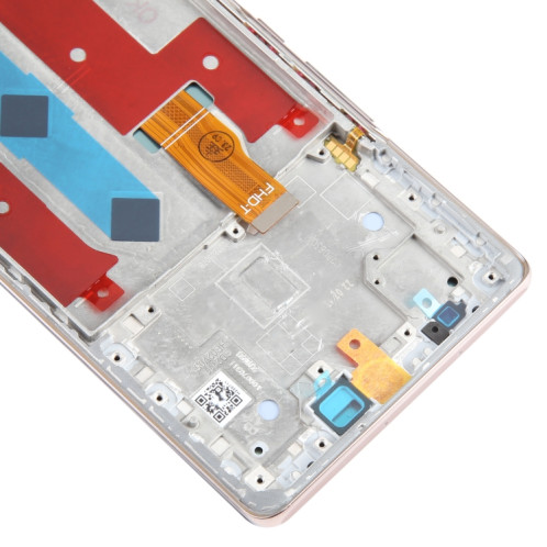 Pour Honor 80 SE Ensemble complet de numériseur d'écran LCD d'origine avec cadre (or) SH770J57-07