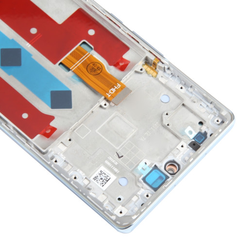 Pour Honor 80 SE Ensemble complet de numériseur d'écran LCD d'origine avec cadre (bleu) SH770L1947-07
