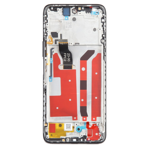 Pour Huawei Nova 10z Ensemble complet de numériseur d'écran LCD d'origine avec cadre (noir) SH771B1744-07