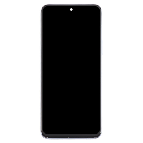 Pour Huawei Nova 10z Ensemble complet de numériseur d'écran LCD d'origine avec cadre (argent) SH771S1651-07