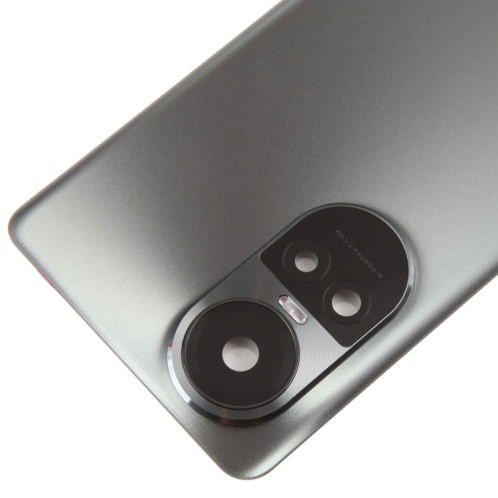 Pour OPPO Reno10 Global Couvercle arrière de batterie d'origine avec couvercle d'objectif d'appareil photo (gris) SH780H447-07