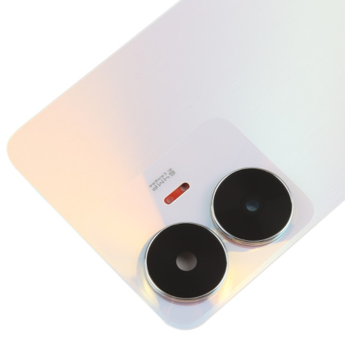 Pour le couvercle arrière de la batterie d'origine Realme C55 avec couvercle d'objectif d'appareil photo (or) SH84JL500-07