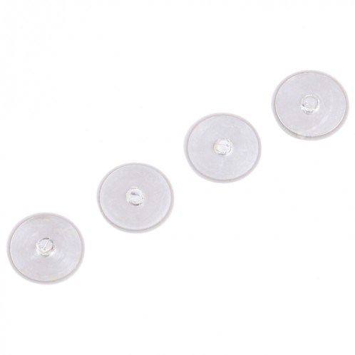 Pour Microsoft Surface Laptop 1/2 1769 13,5 pouces 4 en 1 tapis en caoutchouc pour boîtier inférieur (gris) SH788H1875-04