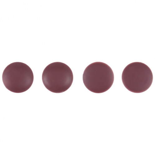 Pour Microsoft Surface Laptop 1/2 1769 13,5 pouces 4 en 1 tapis en caoutchouc pour boîtier inférieur (rouge) SH788R668-04