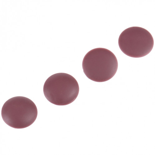 Pour Microsoft Surface Laptop 1/2 1769 13,5 pouces 4 en 1 tapis en caoutchouc pour boîtier inférieur (rouge) SH788R668-04