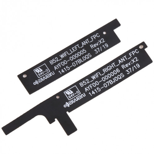 Pour Microsoft Surface Pro 7 1 paire de câble flexible d'antenne de signal WIFI cadre en plastique SH67911644-04