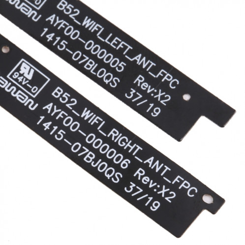 Pour Microsoft Surface Pro 7 1 paire de câble flexible d'antenne de signal WIFI cadre en plastique SH67911644-04