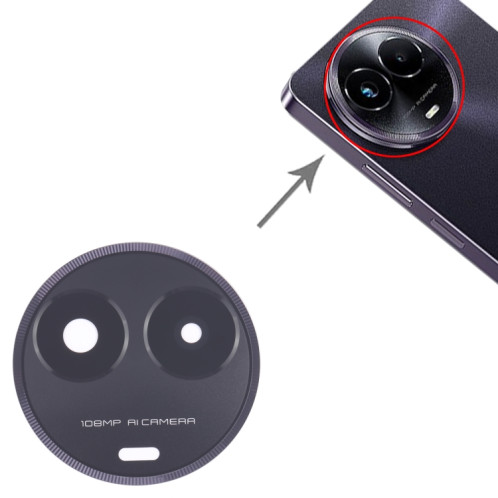 Objectif de caméra arrière 10 PCS pour Realme 11 5G Global SH68391491-04