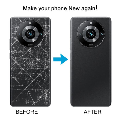 Pour Realme 11 Pro + couvercle arrière de batterie d'origine avec couvercle d'objectif d'appareil photo (noir) SH45BL1791-07
