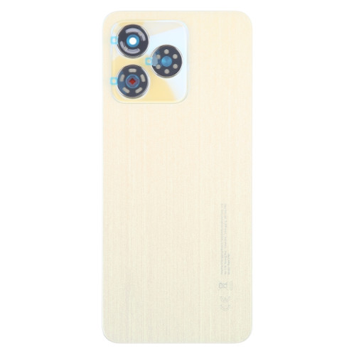 Pour Realme C53 Couvercle arrière de la batterie d'origine avec couvercle d'objectif d'appareil photo (or) SH47JL123-07