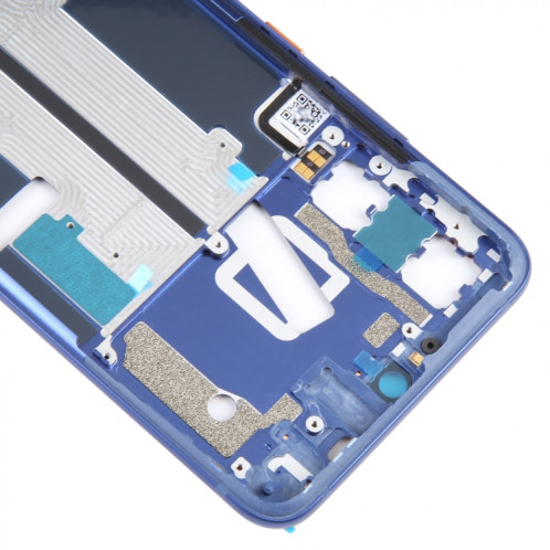 Pour ZTE Axon 10 Pro 5G Plaque de lunette de cadre central (bleu) SH850L1850-06