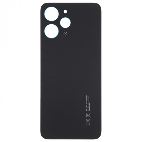 Pour Xiaomi Redmi 12 4G Couvercle arrière de la batterie d'origine (noir) SH59BL1203-00