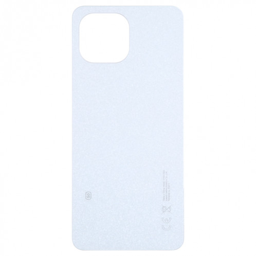 Pour Xiaomi 11 Lite 5G NE Couvercle arrière de la batterie d'origine (blanc) SH62WL637-00