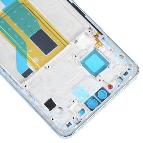 Pour Xiaomi 13 Lite, boîtier avant d'origine, cadre LCD, plaque de lunette (bleu) SH866L440-00