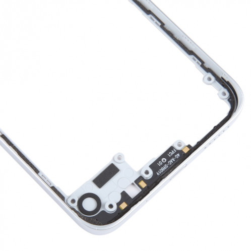 Pour Xiaomi Redmi 12 4G boîtier avant d'origine cadre LCD plaque de lunette (argent) SH867S673-00