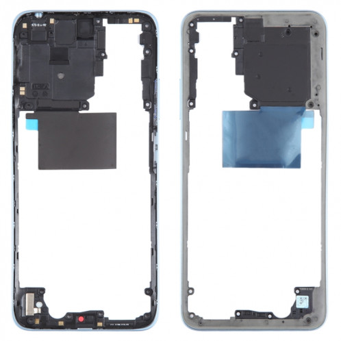 Pour Xiaomi Redmi Note 12S Plaque de lunette de cadre central d'origine (bleu) SH870L1114-00
