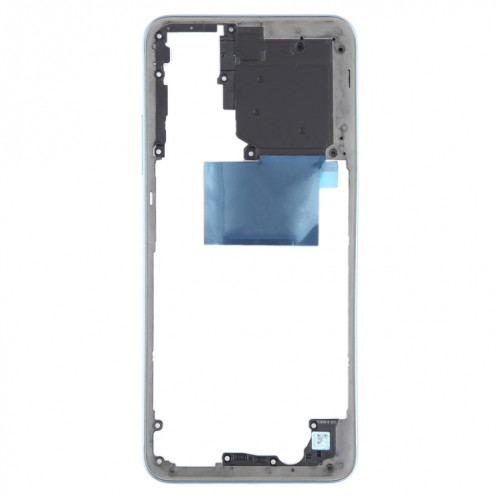 Pour Xiaomi Redmi Note 12S Plaque de lunette de cadre central d'origine (bleu) SH870L1114-00