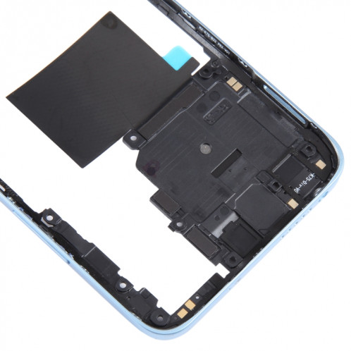 Pour Xiaomi Redmi Note 12S Plaque de lunette de cadre central d'origine (bleu) SH870L1114-00