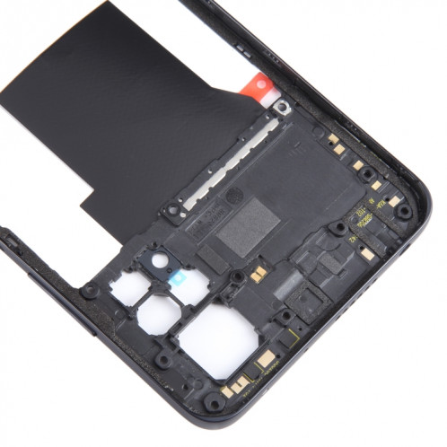 Pour Xiaomi Redmi Note 12 Pro 4G, plaque de cadre central d'origine (noir) SH871B1619-00