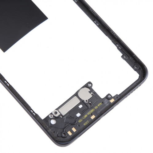 Pour Xiaomi Redmi Note 12 Pro 4G, plaque de cadre central d'origine (noir) SH871B1619-00