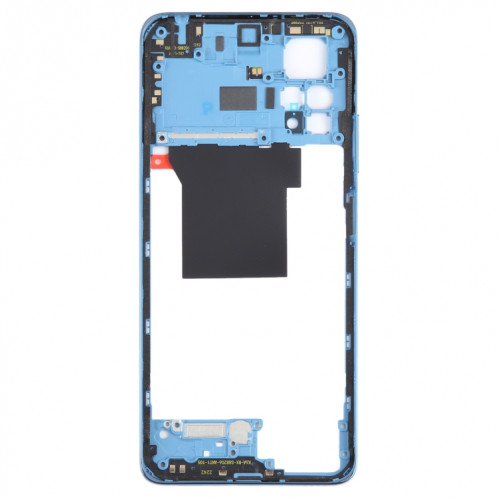 Pour Xiaomi Redmi Note 12 Pro 4G Plaque de lunette de cadre central d'origine (bleu) SH871L1693-00