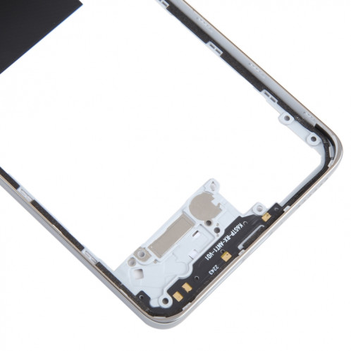 Pour Xiaomi Redmi Note 12 Pro 4G, plaque de cadre central d'origine (argent) SH871S612-00