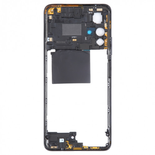 Pour Xiaomi Redmi Note 11S 5G Plaque de lunette de cadre central d'origine (noir) SH872B443-00