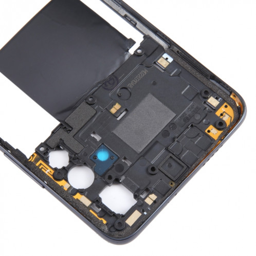 Pour Xiaomi Redmi Note 11S 5G Plaque de lunette de cadre central d'origine (noir) SH872B443-00
