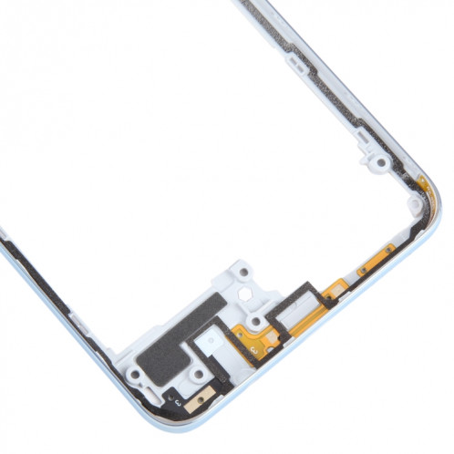 Pour Xiaomi Redmi Note 11S 5G Plaque de lunette de cadre central d'origine (bleu) SH872L403-00