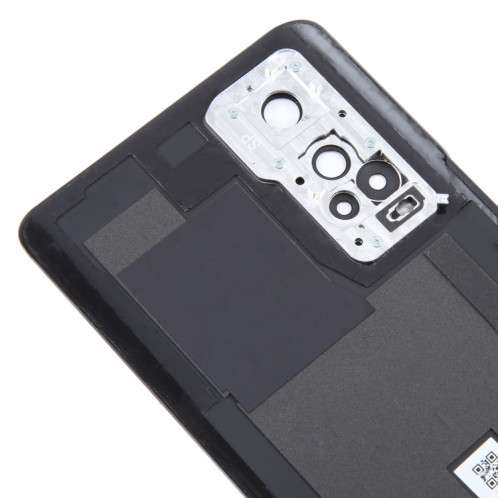 Pour ZTE Axon 30 5G A2322 Couvercle arrière de la batterie avec couvercle d'objectif de caméra (noir) SH25BL14-07