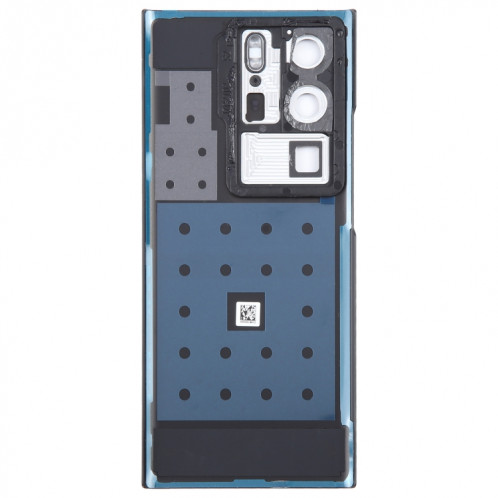 Pour ZTE Axon 40 Ultra A2023P Couvercle arrière de la batterie avec couvercle d'objectif d'appareil photo (noir) SH26BL667-07