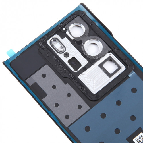 Pour ZTE Axon 40 Ultra A2023P Couvercle arrière de la batterie avec couvercle d'objectif d'appareil photo (noir) SH26BL667-07