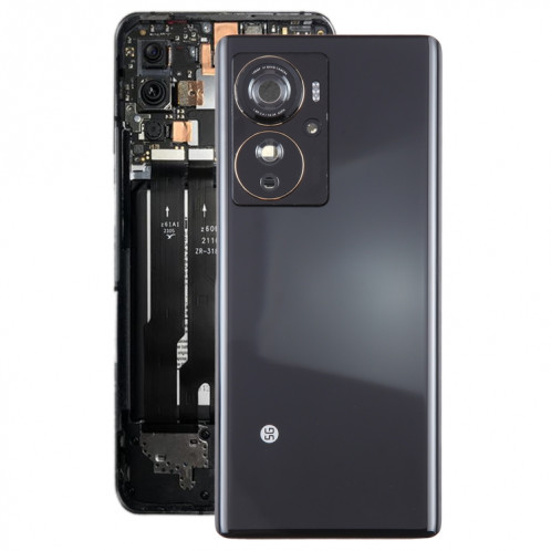 Couvercle arrière de batterie pour ZTE Axon 40 Pro, avec couvercle d'objectif d'appareil photo SH27BL375-07